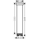 HANSGROHE 35288000 Verl&auml;ngerungsrohr Axor Deckenmontage