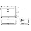 Hansgrohe 43308800 &Eacute;vier encastr&eacute; 660