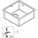 Hansgrohe 43427800 &Eacute;vier sous comptoir 500