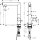 Hansgrohe 45016820 Waschtischmischer 220 Axor Uno Select