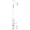 AXOR 45412000 Wanneneinlauf Axor Uno