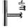 Hansgrohe 51304000 Design Siphon Set Flowstar Axor chrom