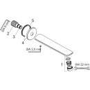 Hansgrohe 71320000 Wanneneinlauf Novus DN20 chrom