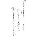HANSGROHE 74515000 3-Loch Waschtischarmatur 160 Metropol