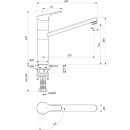 Ideal Standard BC140AA Küchenarmatur CERAFIT, ND,
