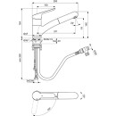 Ideal Standard BC144AA Küchenarmatur CERAFLEX, ND,