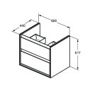 Ideal Standard EF652B2 untere Schubladenfront CONNECT AIR,