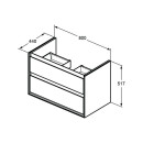 Ideal Standard EF655VY obere Schubladenfront CONNECT AIR,