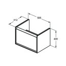 IDEAL STANDARD EF682VY Schubladenfront Connect Air,