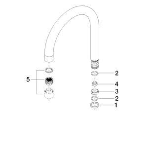 Dornbracht 90282216203-00 Auslauf Ersatzteile