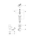 Dornbracht 2000670606-06 Vanne lat&eacute;rale, fermeture &agrave; gauche cl.1