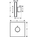 Hansgrohe 15734400 Thermostat up Verre ShowerSelect...
