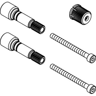 Hansgrohe 95252000 Griffadapter Ab- und Umstellventil