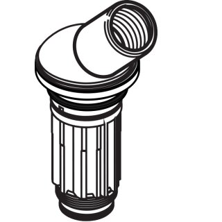 Hansgrohe 95996000 Support de douche pour raccord 3/4 trous