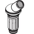 Hansgrohe 95996000 Brausehalter für 3-/4-Loch Armatur