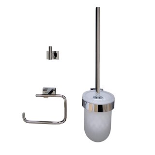 GROHE 40757001 WC-Accessoire Set 3-in-1 Essentials Cube 40757_1 chrom