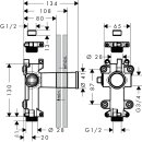 AXOR 45770180 Absperrventil Unterputz Axor One