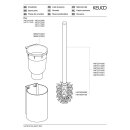 KEUCO 14972170100 WC-B&uuml;rstengarn. Plan 14972,