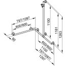 KEUCO 34915176611 Duschhandlauf Plan Care 34915, mit