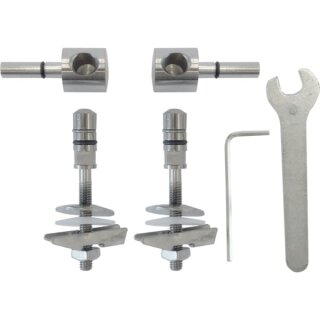 Geberit 598126000 Set Scharniere für WC-Sitz