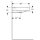 Geberit 124020000 iCon Lavabo, 120x48,5cm
