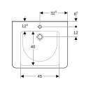 Keramag 128667000 Renova Nr.1 Comfort WT, 650x550mm