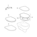 Geberit 203040068 Laveur WC mural Renova