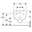 Keramag 204000000 iCon Tiefsp&uuml;l-WC, 4,5/6l