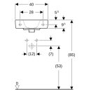 Keramag 272141600 Renova Nr.1 Plan Handwaschbecken