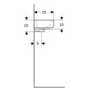 Geberit 272143000 Renova Compact HWB, verk. Ausladung