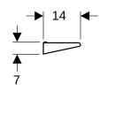 Keramag 299260000 Coppelia Ablegeplatte, 600mm