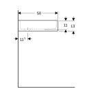 Geberit 360050000 Publica Mehrzweckbecken ohne &Uuml;berlauf