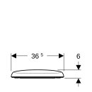 Geberit 572050000 Si&egrave;ge WC Renova Comfort WC