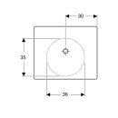 Geberit 123261000 Preciosa II WT mit Ablagefl&auml;che