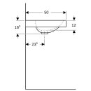 Keramag 123261600 Preciosa II Waschtisch, 600x500mm