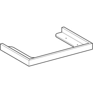 Keramag 595549000 Aufsatzrahmen zu Citterio WTU 835291