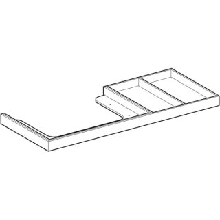 Geberit 595558000 WT-Rahmen f. Citterio US m. Glaspl.