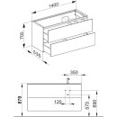 KEUCO 31269570000 WUB Edition 11 31269, 2 Frt-Auszüge