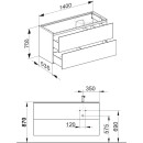 KEUCO 31269850100 WUB Edition 11 31269, 2 Frt-Ausz&uuml;ge