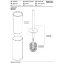 KEUCO 04969010101 B&uuml;rstengarnitur Universalartikel
