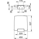 KEUCO 34983010038 Klappsitz Plan Care 34983, ohne