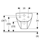 Keramag 206145000 Renova Nr.1 Comprimo Tiefsp&uuml;l-WC