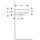 Geberit 22615565600 Renova Compact Lave-mains, 55x37cm