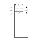 Geberit 276350000 Renova Compact HWB, verk. Ausladung