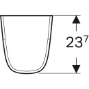 Geberit 296250000 Renova Compact Halbsäule, weiß