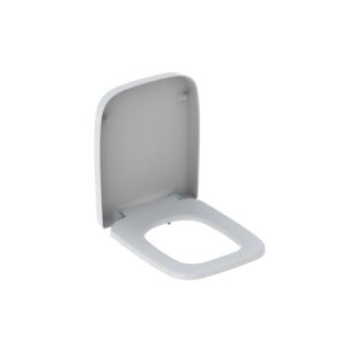 Geberit Geberit WC-Sitz RENOVA PLAN eckiges Design mit Absenkautomatik weiß 