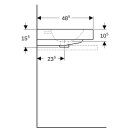 Keramag 124575600 iCon Aufsatzwaschtisch, 750x485mm