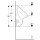 Geberit 236600600 Aller Urinal, Zulauf von oben