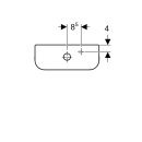 Geberit 229420000 iCon AP-SPK aufges., 2-Mengen-Sp.