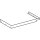 Geberit 595605000 Blende f&uuml;r WT-US HH links